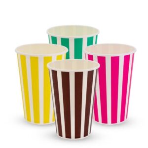 Milkshake Cup - Candy Stripe - 16oz