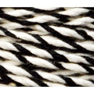 Bakers Twine - Black/White - 2mm x 100 Metre