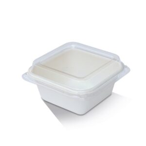 PET Lid For Sugarcane Tray - 7oz
