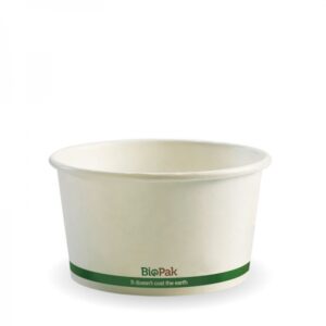Bio Bowl Green Band - White - 430ml/12oz