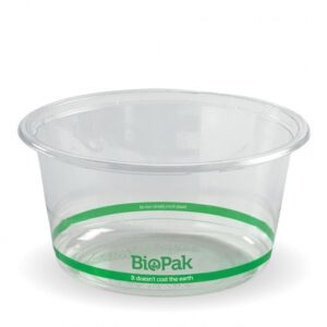 PLA Bowl Wide Green Band 700ml