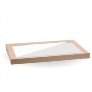 Catering Tray Lid PLA Window - Bioboard - Extra Large