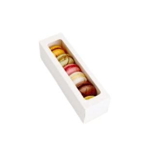 6 Macaron Box + Lid