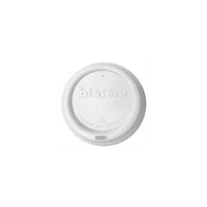 Coffee Lid Travel - White - 8oz