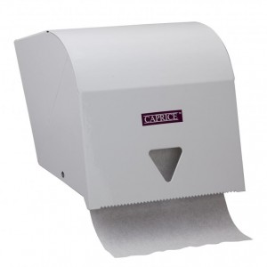 Dispenser Roll Towel White Metal