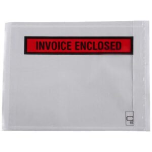 Invoice Enclosed Envelope