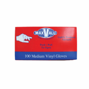 Powdered Vinyl Gloves Medium