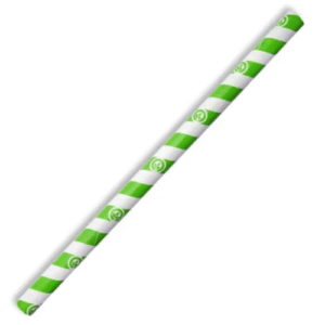 Paper Drinking Straw Smoothie - Green - 19/10