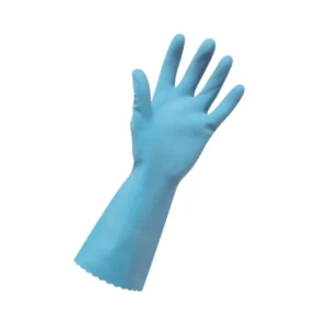 Silver Lined Rubber Glove Pair - Medium