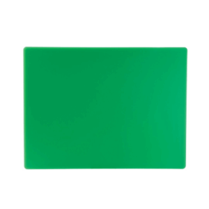 Cutting Board Green PE (Vegetables) - 381mm x 508mm x 13mm
