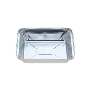 7117 Small Shallow Oblong Foil Container - 449ml