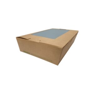 Lunch Box Window - Brown - Small