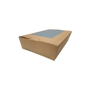 Lunch Box with Window - Brown - Extra Small