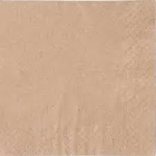 Lunch Napkin 1 Ply - Natural Brown