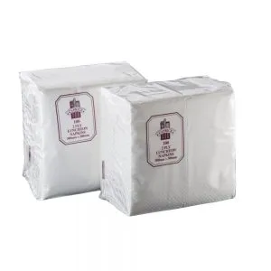 Lunch Napkin 2 Ply GT Fold - White
