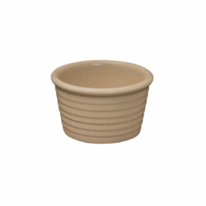 Ramekin Ribbed - Sand - 85mm x 50mm - Zuma