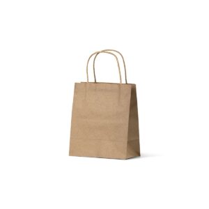 Toddler Brown Rope Bag - 200x170+100mm