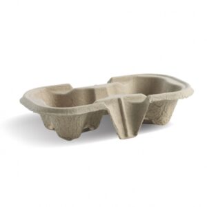 2 Cup Tray Holder Mache
