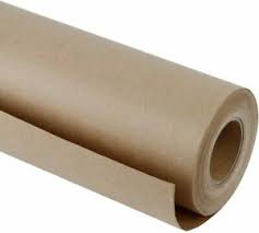 Brown Kraft Roll - 600mm - 50 Gsm - 450 Metre