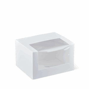 Cake Box with Window Face - 5''
