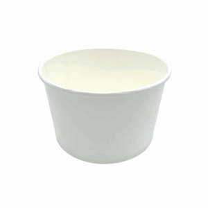 Paper Food Container - White - 25oz