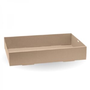 Catering Tray Base - Bioboard - Extra Large (Straight Sided)