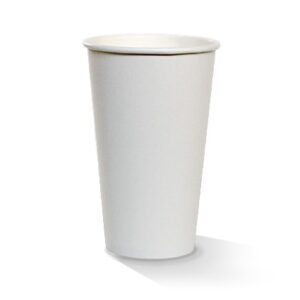 Coffee Cup Single Wall - White - 16oz