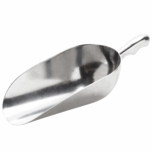 Scoop Round Aluminium - 12oz - 160mm x 80mm