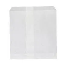 6 Square White Paper Bag - 30x30cm