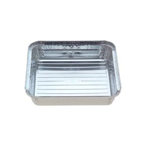 7127 Large Square Foil Container - 2965ml