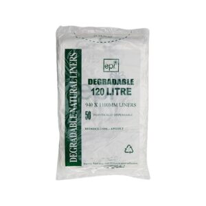 Garbage Bags Epi Degradeable 120 Litre
