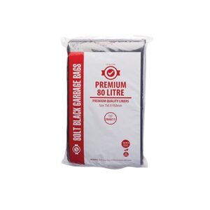 Garbage Bags Heavy Duty 80 Litre