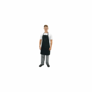 Apron Bib Black 70x86cm - Aussiechef
