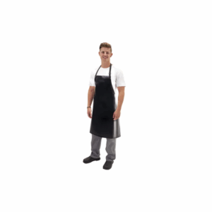 Apron Bib PVC Black 70x86cm - Aussiechef