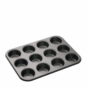 Muffin Tray - 12 Cup - 35cm x 27cm - Non Stick - Master Pro