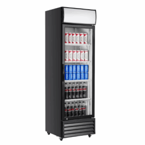 Single Glass Door Mounted Fridge