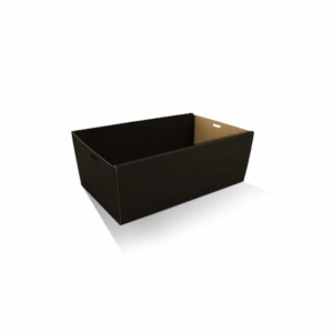 Catering Tray - Black - Small - 255mm x 155mm x 80mm