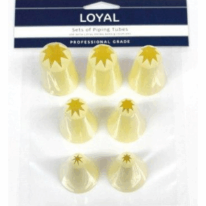 Piping Tube Set - 7 Piece - Star