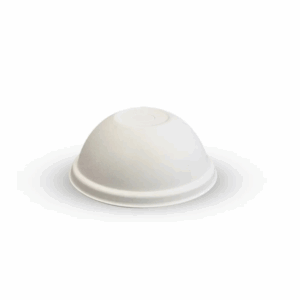 Bio Cup Sugarcane Dome Lid 80mm