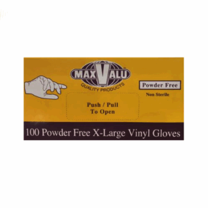 Powderfree Vinyl Gloves Extra Large - Blue
