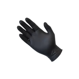 Powderfree Nitrile Gloves - Black - Medium