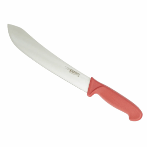 Butcher Knife - 25cm - Red Handle