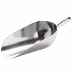 Scoop Round Aluminium - 38oz - 230mm x 120mm
