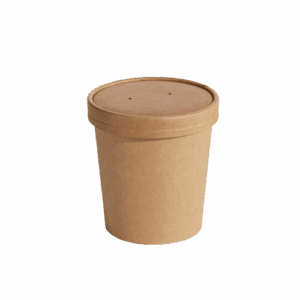 Kraft Tub & Lids - 16oz / 480ml
