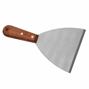 Griddle Scrapper - 150mm - Wood Handle
