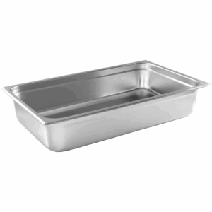 Food Pan Anti Jam 1/1 x 100 Stainless Steel