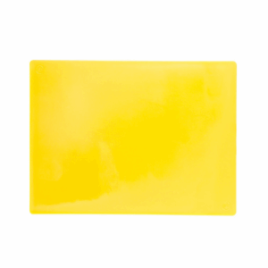 Cutting Board Yellow PE (Raw Poultry) - 305mm x 457mm x 13mm