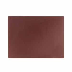 Cutting Board Brown PE (Cooked Meats) - 305mm x 457mm x 13mm