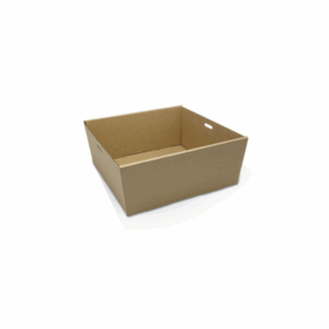 Catering Tray - Kraft - Small Square