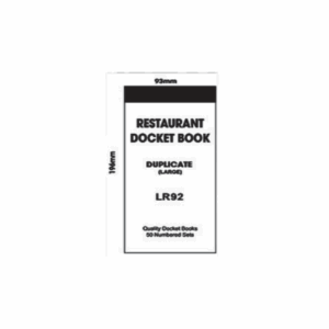Restaurant Book Large 2 Copy LR92
